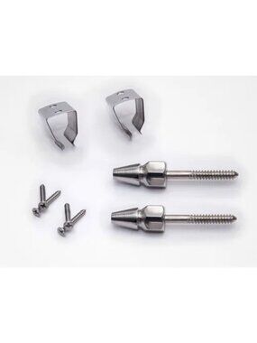 Lynn Cove Foundry Hidden Stay ESS58 – Stainless Steel 1 Pair NEW